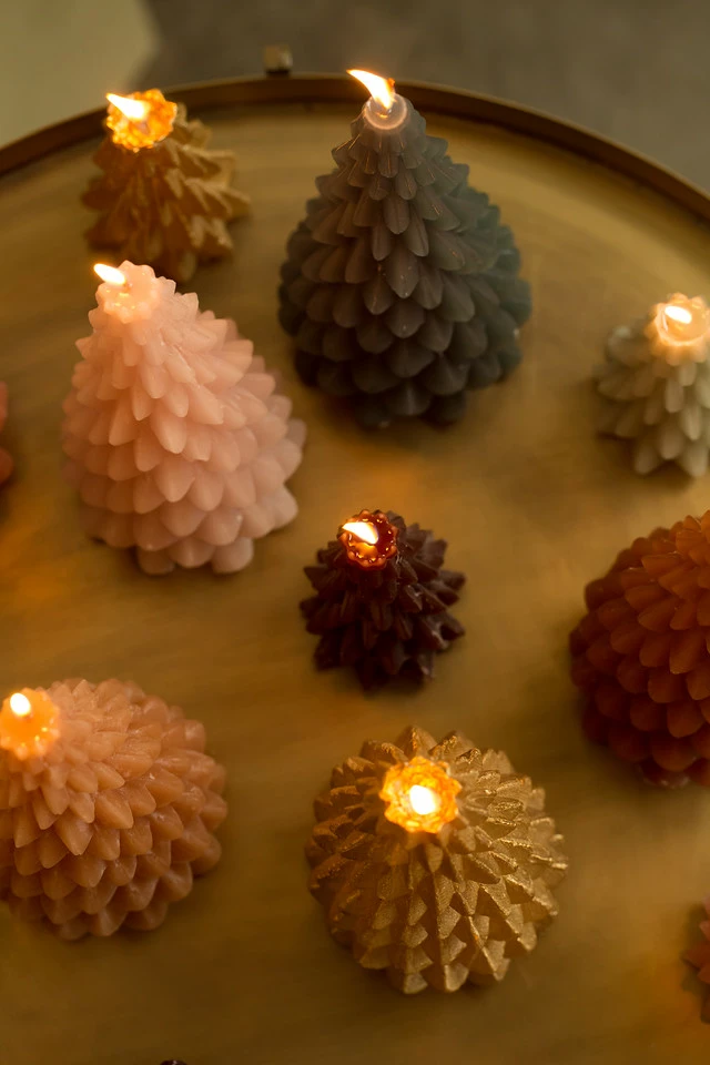 RUSTIK LYS Iso Kuusikynttilä Metsänvihreä 4 RUSTIK LYS Iso Kuusikynttilä Metsänvihreä - Image 4