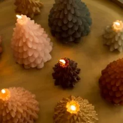 RUSTIK LYS Iso Kuusikynttilä Fudge -Keittiö myymälä i m4fhFQn X2