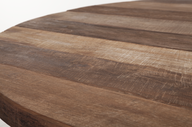 Timeless Jykevä Puinen Pyöreä Ruokapöytä 130 2 Timeless Jykevä Puinen Pyöreä Ruokapöytä 130 - Image 2