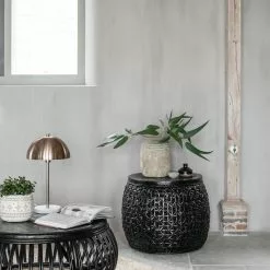 Positano Pyöreä Musta Sohvapöytä -Keittiö myymälä ml 252536 coffee table positano plus ml 252540 coffee table rimini small sfeer