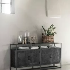 Spiderman Musta Rottinkisenkki 8 Spiderman Musta Rottinkisenkki -Keittiö myymälä ml 252630 sideboard spiderman sfeer 1