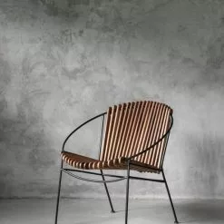 MUST LIVING Portofino Puinen Nojatuoli -Keittiö myymälä ml 252813 portofino lounge chair 1