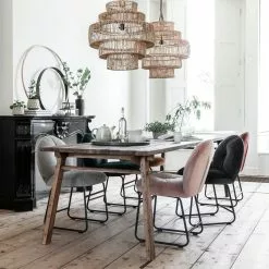 Santa Eularia Rottinkivalaisin 60×60 -Keittiö myymälä ml 350636 dining table campo plus chair bouton plus ml 521820 hanging lamp santa eu 1