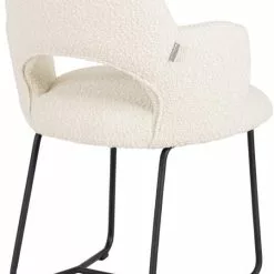 Vista Ruokapöydän Tuoli, Valkoinen Boucle 10 Vista Ruokapöydän Tuoli, Valkoinen Boucle -Keittiö myymälä ml 749413 vista arm chair boucle natural 1