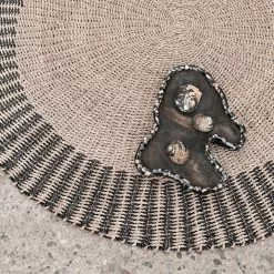 Estrella Pyöreä Matto Meriheinästä -Keittiö myymälä ml 890865 carpet estrella plus ml 430953 tray coral sfeer 2