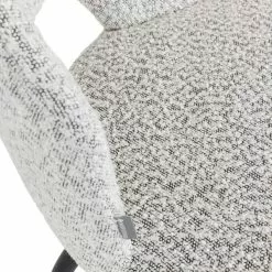 Bloom Ruokapöydän Tuoli, Harmaa Boucle 8 Bloom Ruokapöydän Tuoli, Harmaa Boucle -Keittiö myymälä must living side chair bloom 1