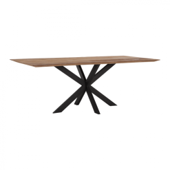 Timeless Curves Iso Tiikkipuinen Ruokapöytä 260×100