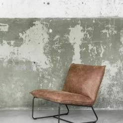 Delaware Konjakinvärinen Nojatuoli -Keittiö myymälä ri 201014 delaware fauteuil carlitto cognac 1 1