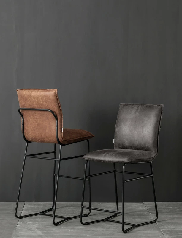 Delaware Konjakinvärinen Baarijakkara 4 Delaware Konjakinvärinen Baarijakkara - Image 4