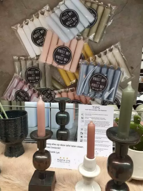 Pienet Kruunukynttilät, Lämmin Harmaa 3 Pienet Kruunukynttilät, Lämmin Harmaa - Image 3