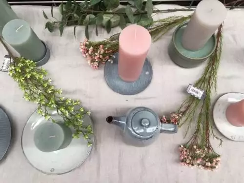 RUSTIK LYS Pöytäkynttilä Rosa L 2 RUSTIK LYS Pöytäkynttilä Rosa L - Image 2