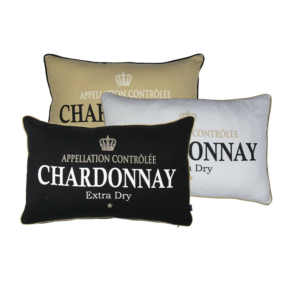 Wine Chardonnay Musta Sisustustyyny 4 Wine Chardonnay Musta Sisustustyyny - Image 4