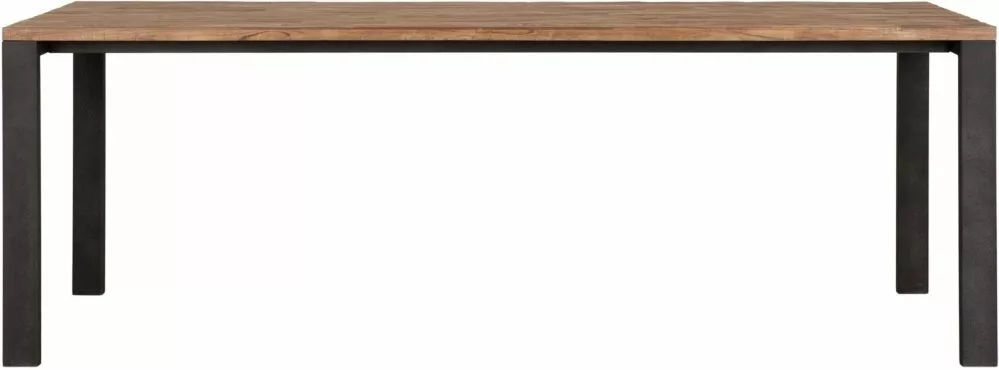 Timeless Tracks Tiikkipuinen Ruokapöytä 150-250 2 Timeless Tracks Tiikkipuinen Ruokapöytä 150-250 - Image 2